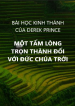 TẤM LÒNG TRỌN THÀNH ĐỐI VỚI ĐỨC CHÚA TRỜI